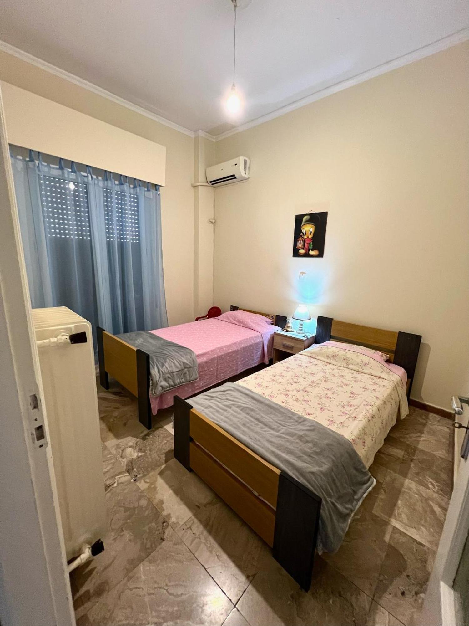 Cozy & Bright Home 50M From Subway -Agios Antonios Atenas Exterior foto